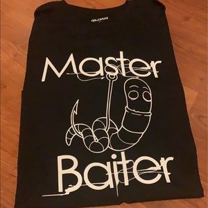 Master Baiter customized tshirts